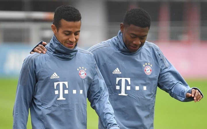Bayern still need to iron out 'a few details' with Alaba, Neuer and Thiago - Bóng Đá