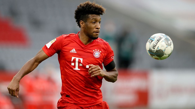 Bayern would reject any offers from Manchester United for Kingsley Coman - Bóng Đá