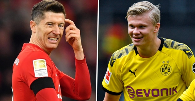 Haaland will soon be at Lewandowski's level, claims Dortmund team-mate Burki - Bóng Đá