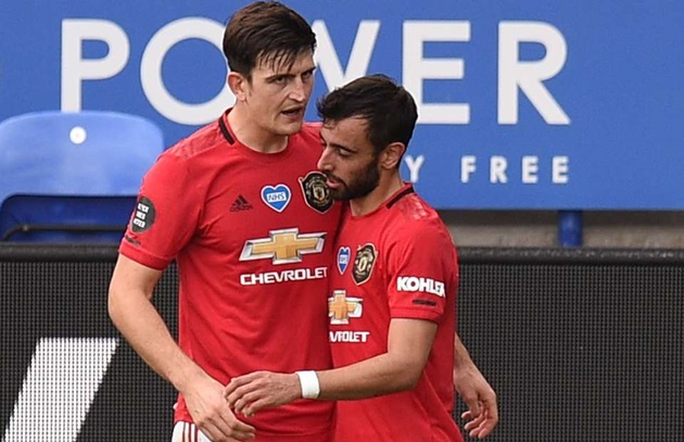 Bruno Fernandes và Maguire đem hung tin đến cho Man Utd - Bóng Đá