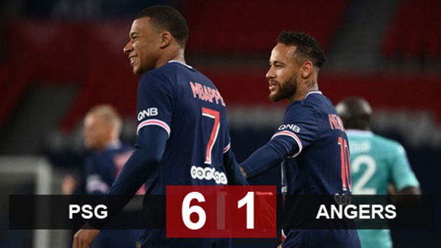 4 bàn thắng của PSG trước Angers - Bóng Đá
