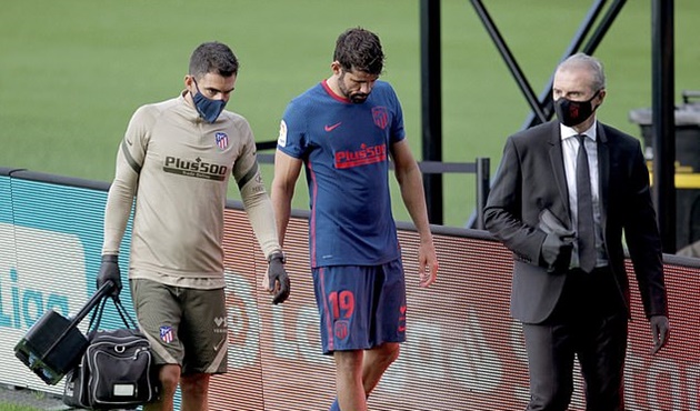 Atletico Madrid suffer injury blow as Diego Costa is ruled out - Bóng Đá