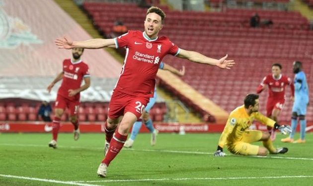 Jota sau 7 trận tại Liverpool - Bóng Đá