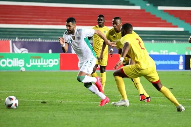 Riyad Mahrez’s goal for Algeria today - Bóng Đá