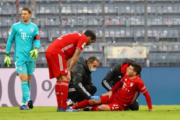 Bayern Munich’s Lucas Hernandez leaves Werder Bremen match injured - Bóng Đá