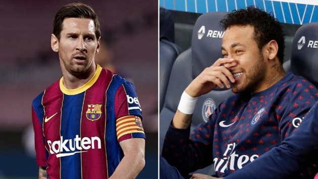 Neymar tái hợp với Messi ở PSG, tại sao không? - Bóng Đá