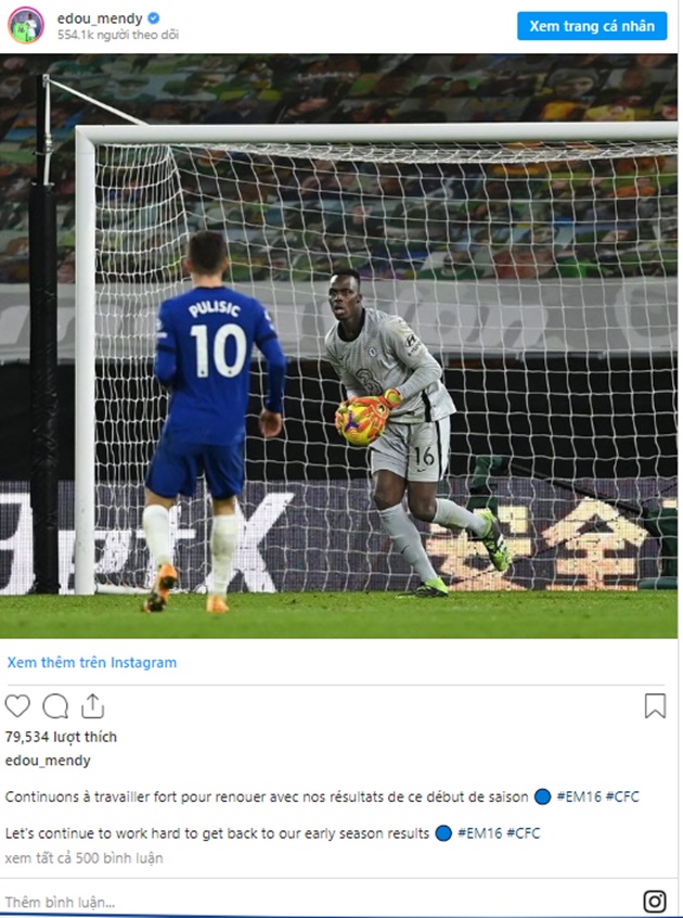 Mendy sends message to Chelsea teammates ahead of West Ham clash - Bóng Đá