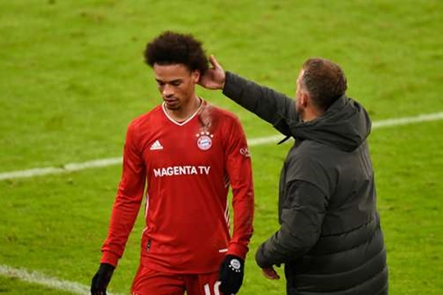 Flick had 'no other option' but to haul off substitute Sane for Bayern Munich against Leverkusen - Bóng Đá