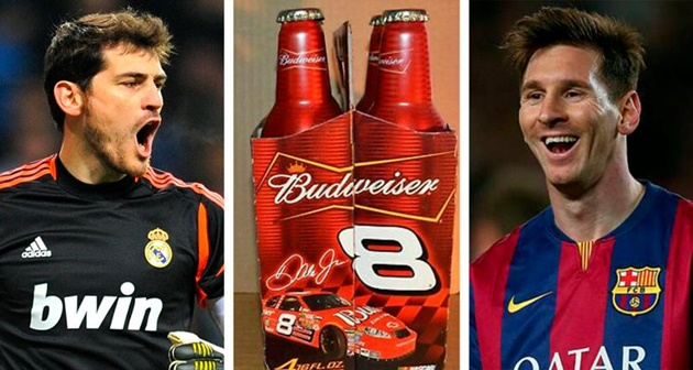 Budweiser celebrate Lionel Messi’s record by sending special edition beers to ever keeper he scored against - Bóng Đá