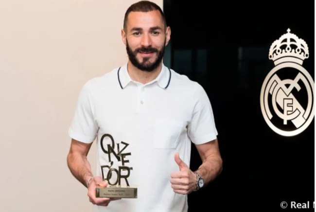 Karim Benzema wins Onze d’Or - Bóng Đá