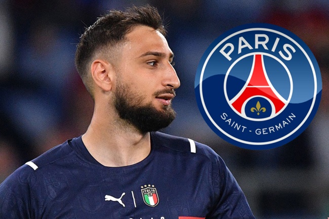 Gianluigi Donnarumma completed his medical with Paris Saint-Germain this morning in Italy - Bóng Đá