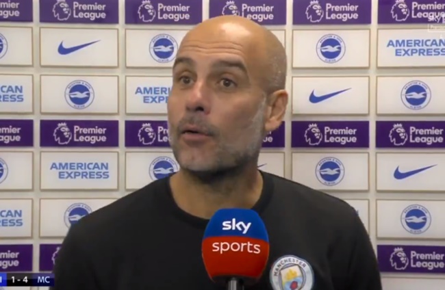 Pep đáp trả phóng viên bằng câu trả lời khôn ngoan.