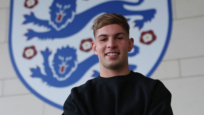 Smith Rowe vừa được gọi lên ĐTQG.