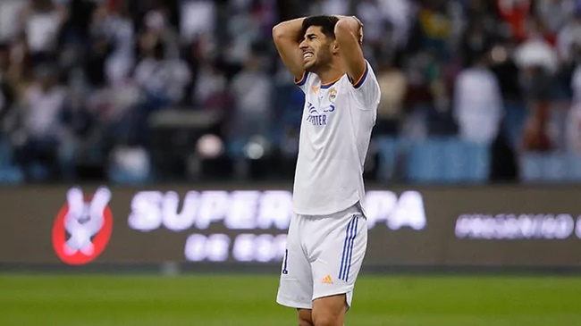 Asensio to miss Supercopa de Espana final due to muscular problems - Bóng Đá