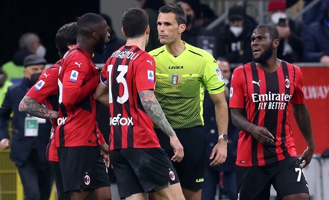 AC Milan nhận gáo nước lạnh về sự bất công trước Udinese - Bóng Đá
