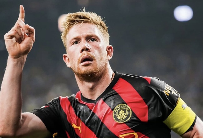 De Bruyne làm thay nhiệm vụ của Haaland - Bóng Đá