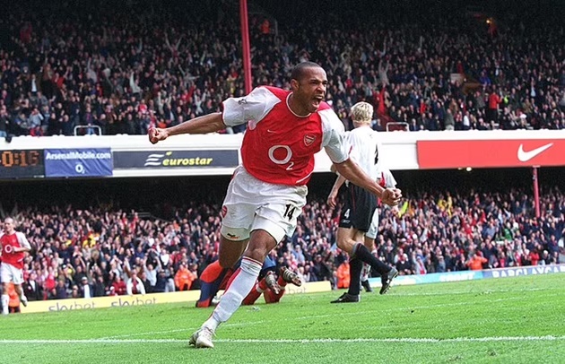 Thierry Henry is voted the GREATEST player of the Premier League era - Bóng Đá