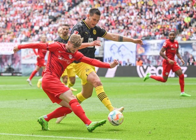 Werner im tiếng, Leipzig vẫn thắng đậm Dortmund - Bóng Đá
