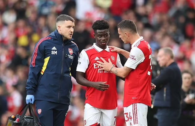 Bukayo Saka injury BOOST as Arsenal tell England medics that the early signs are positive - Bóng Đá
