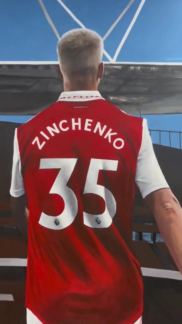 Inside Oleksandr Zinchenko’s Arsenal-themed home gym with incredible mural of defender at the Emirates - Bóng Đá