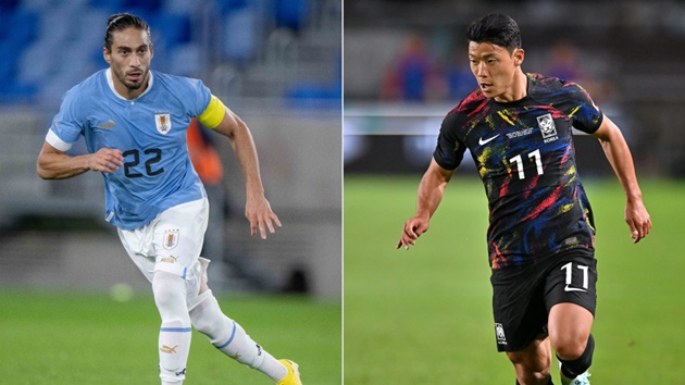 Uruguay vs Hàn Quốc - Bóng đá Việt Nam