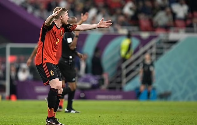 Kevin De Bruyne admits it's frustrating Belgium 'can't play in the same way as Manchester City' - Bóng Đá