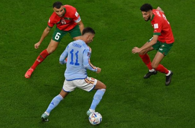 TRỰC TIẾP Morocco 0-0 Tây Ban Nha (H1): La Roja bế tắc - Bóng Đá
