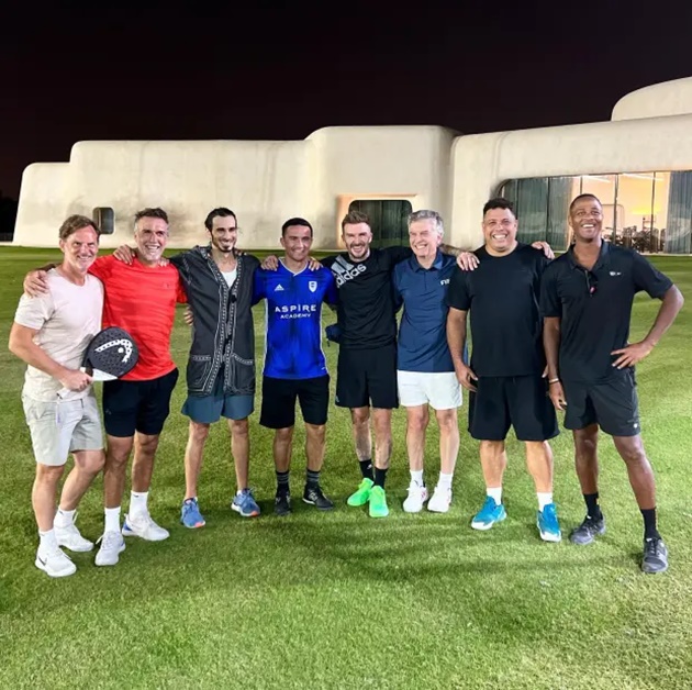 Beckham, Ro béo và dàn huyền thoại tụ họp tại Qatar - Bóng Đá