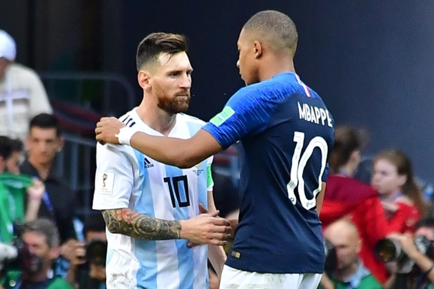 How France and Argentina lined up in epic 4-3 thriller at World Cup 2018  - Bóng Đá