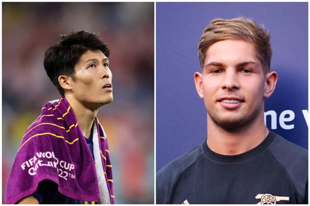 Emile Smith Rowe and Takehiro Tomiyasu both close to Arsenal return — Mikel Arteta - Bóng Đá