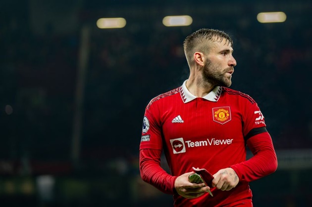 Erik ten Hag has already explained why Luke Shaw is playing centre-back for Manchester United - Bóng Đá