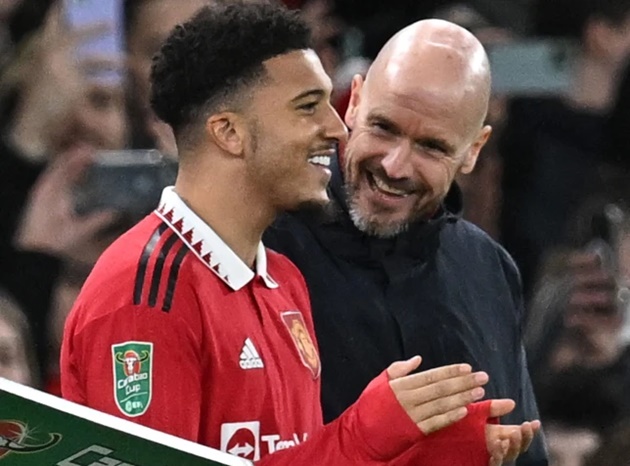Bruno Fernandes thrilled to see Jadon Sancho return to Manchester United - Bóng Đá