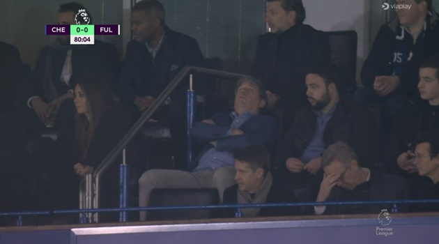 Todd Boehly's reaction from stands during drab Fulham draw says it all - Bóng Đá
