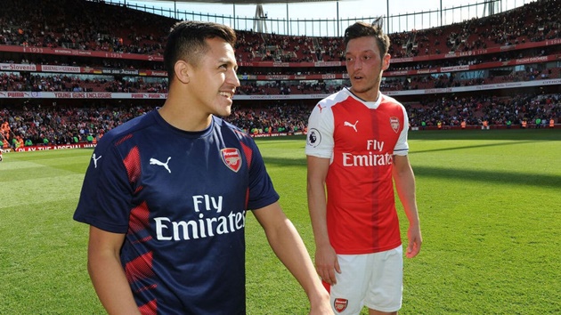 Alexis Sanchez lifts lid on Mesut Ozil relationship after ex-Arsenal star's retirement - Bóng Đá