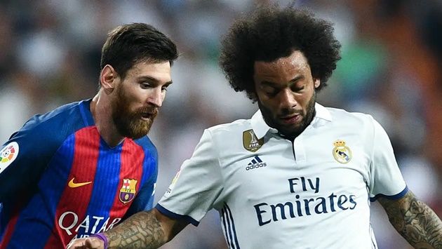 Marcelo names Barcelona icon as his toughest opponent - Bóng Đá