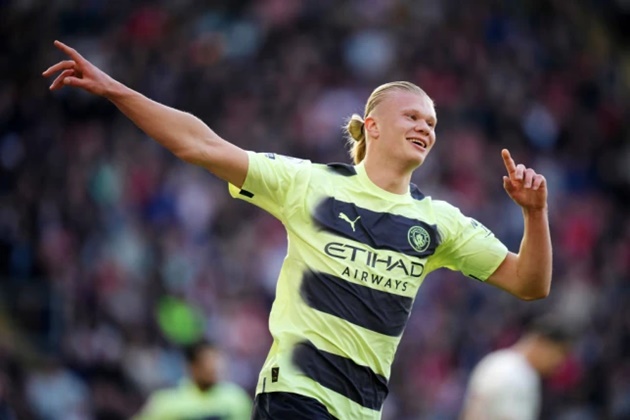 Haaland vừa lập cú đúp trước Southampton tại Premier League.