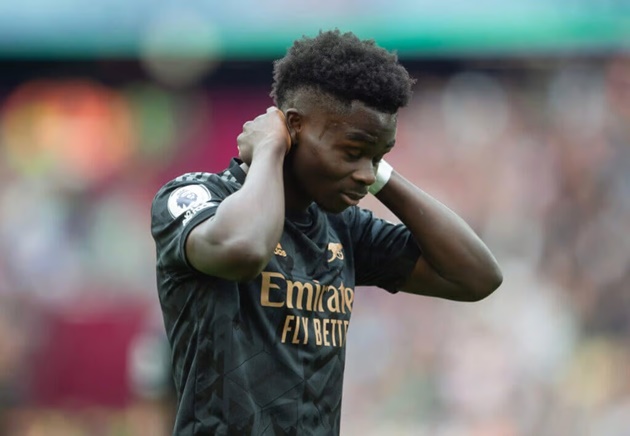 Bukayo Saka to remain Arsenal penalty taker despite West Ham miss - Bóng Đá