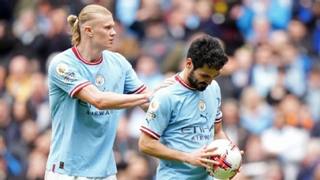 Man City boss Pep Guardiola rages over Erling Haaland's penalty gesture - Bóng Đá