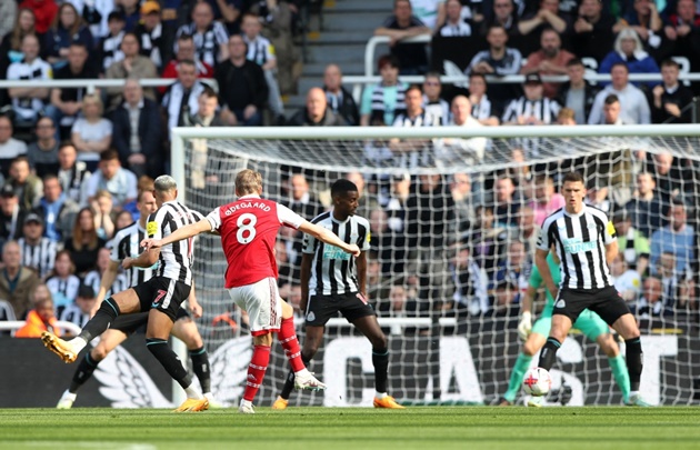 5 điểm nhấn Newcastle 0-2 Arsenal: - Bóng Đá