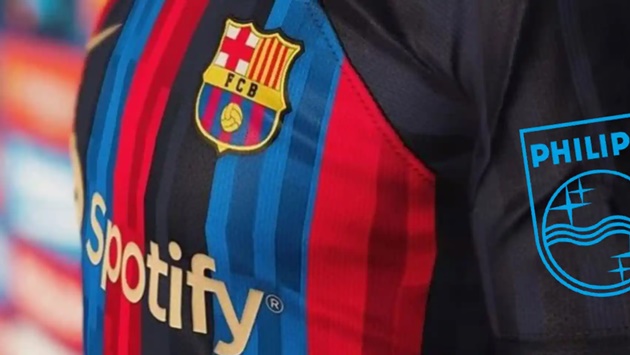 Barcelona yesterday agreed to a deal with Philips for the company to become the new sleeve sponsor - Bóng Đá