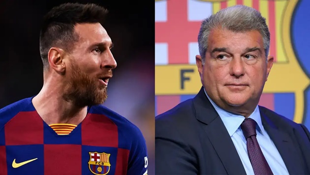 Lionel Messi’s father meets with Barcelona president Joan Laporta over potential return - Bóng Đá
