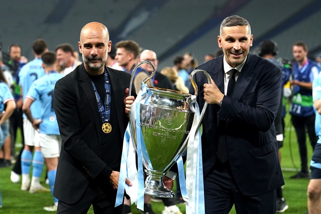 What Man City chairman told Pep Guardiola after Champions League win - Bóng Đá