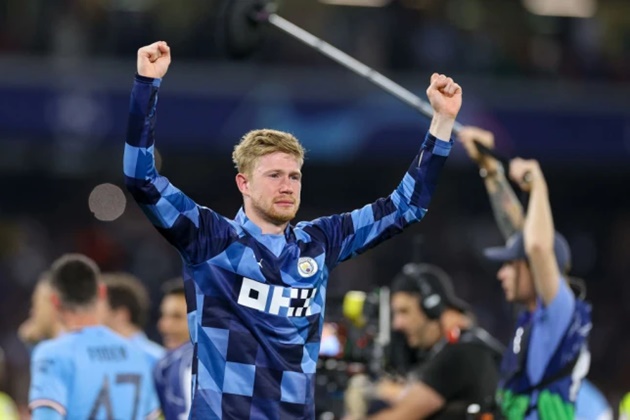 Kevin De Bruyne could miss start of next season after Champions League final injury - Bóng Đá