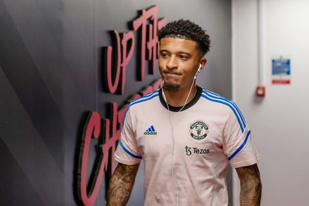 Jadon Sancho given brutal Man Utd reality check after face-to-face Erik ten Hag meeting - Bóng Đá