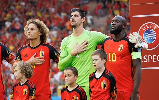 Thibaut Courtois 'fails to show up for Belgium duty' in spat over Romelu Lukaku being named captain ahead of him on 100th cap - Bóng Đá