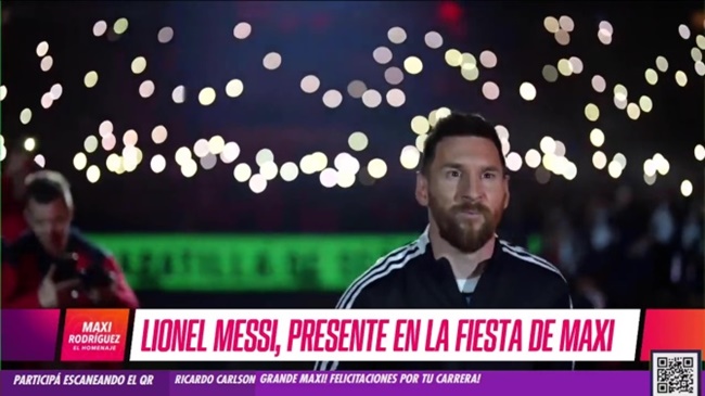 Lionel Messi gets insane reception from 42,000 fans in Rosario - Bóng Đá