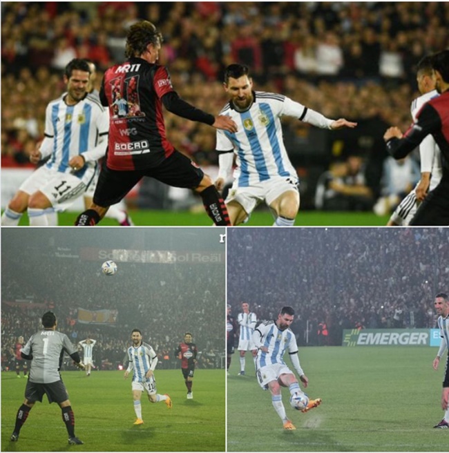 Lionel Messi gets insane reception from 42,000 fans in Rosario - Bóng Đá