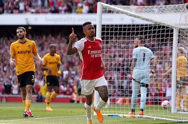 Gabriel Jesus pinpoints the exact moment Arsenal lost the Premier League title race - Bóng Đá