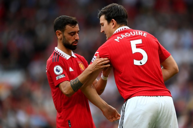 Harry Maguire 'looks set to officially LOSE the armband for Man United this week - Bóng Đá