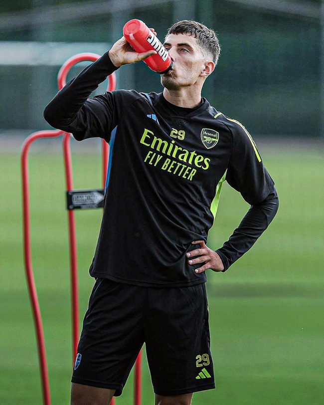 Havertz tập luyện tại Arsenal - Bóng Đá